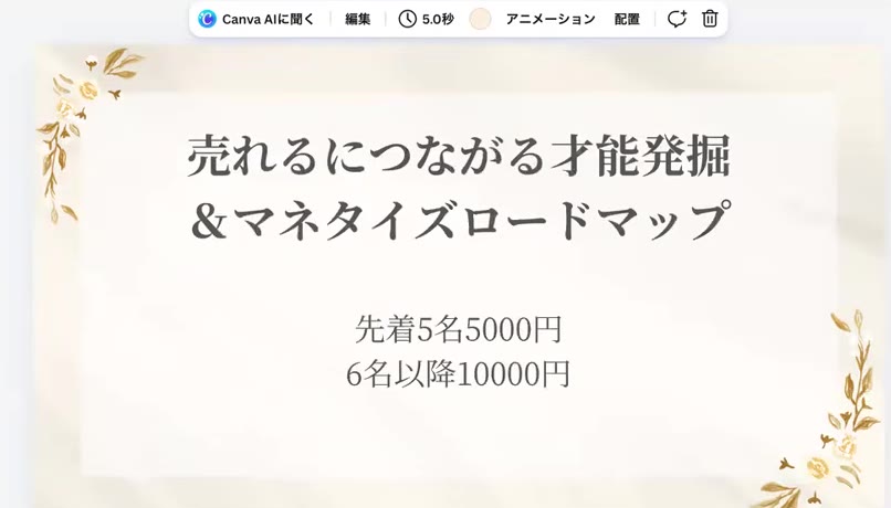 売れるにつながる才能発掘＆マネタイズロードマップ
